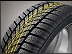 Directional grooves offer a high resistance against aquaplaning